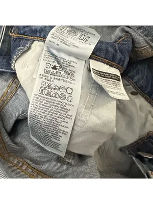 Levi's Denim Overalls With Distressed Knee Size XXS thumbnail 9