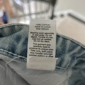 Super Cute Womens Pacsun Light Blue Low Rise Jeans thumbnail 7