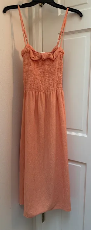 H&M Orange Sundress thumbnail 1