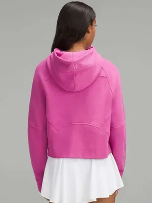 Lululemon Scuba Oversized Half-Zip Hoodie XS/S Pow Pink Tone Lounge Athleisure thumbnail 2