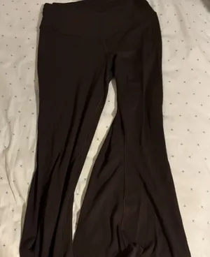 Aerie Brown Crossover Leggings thumbnail 1