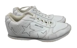 Ioncheer Cheerleading Shoes Women 8.5 White Good Star Detail Athletic S1940 thumbnail 1