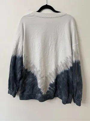 {L} Free People Movement Large Ombre Tie-Dye Metti Crew thumbnail 7