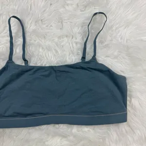 Skims Cotton Jersey Scoop Bralette Kyanite Size 3X thumbnail 4