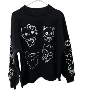 Hello Kitty and Friends x Forever 21 Collab Black Character Sweater size Medium thumbnail 13
