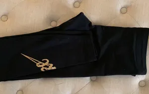Nike black leggings thumbnail 4