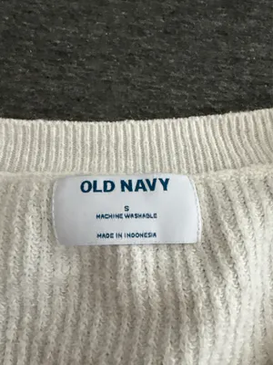 Old Navy Cream Knit Sweater thumbnail 2