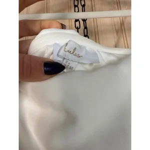 NWT Lulus Exceptional Romance White Off-the-Shoulder Mermaid Maxi Dress Bride M thumbnail 9