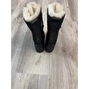 Sorel Torino II Tall Boots Waterproof Black Suede Faux Fur Womens Size 7‎ thumbnail 6