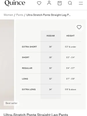 Quince Ultra Stretch Ponte Straight Leg Pants Espresso thumbnail 4