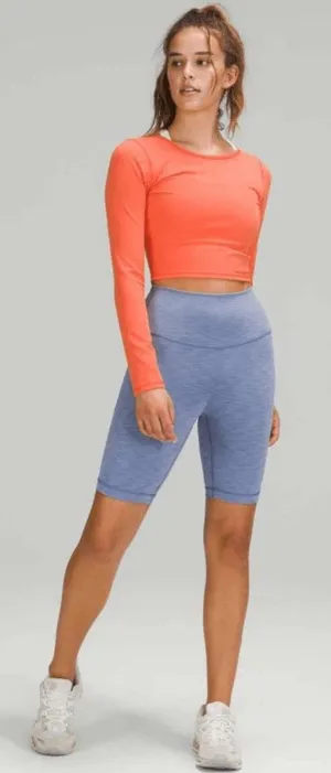 Lululemon Wunder Train High-Rise Shorts 8" thumbnail 2