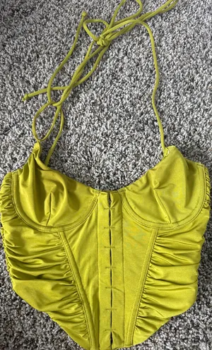 White Fox Boutique Going Out Top Green thumbnail 2