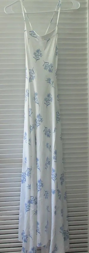 Shein Maxi Dress Floral thumbnail 1