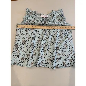 Project Rem Top Womens Medium Cheetah Print 100% Cotton Lightweight Vacation thumbnail 5