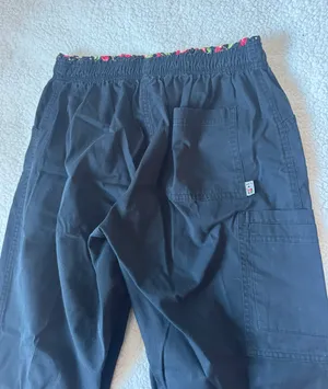 Cherry Cargo Pants Black thumbnail 4