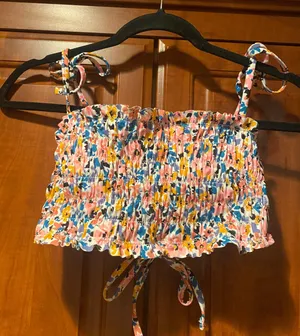 Xhilaration Floral Bikini Set thumbnail 1