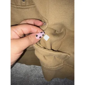 Lululemon Scuba Oversized Funnel-Neck Half Zip Filbert Tan Small thumbnail 6
