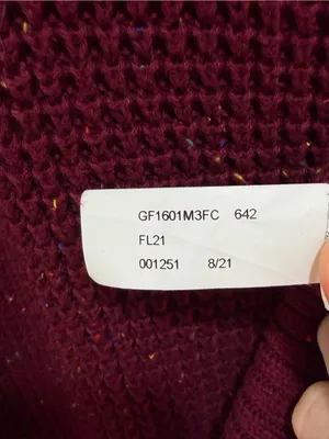 Large Michael Kors‎ sweater MK knit preppy sweater speckled color textured heavy thumbnail 11