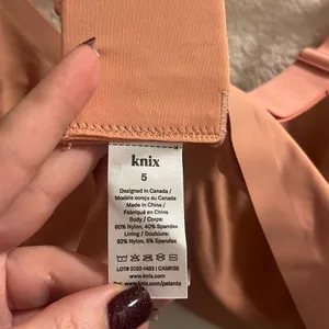 ✨Knix Padded V Neck Wireless Pink Ginger Sz 5 Bra✨ thumbnail 8