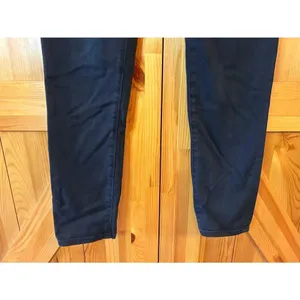 AG Adriano Goldschmied Black Stevie Ankle Slim Straight Ankle Jeans Size 26R (89 thumbnail 3
