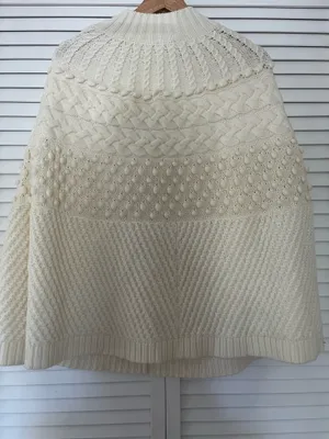Talbots Knit Poncho thumbnail 3