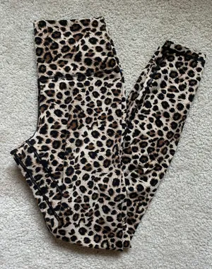 leopard print leggings thumbnail 1