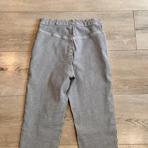 Free People Striped‎ High Waist Pants Size 25 Waist Belle Skinny Trouser Blue thumbnail 3