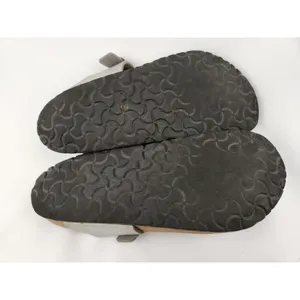 Birkenstock Gizeh‎ Womens Silver Leather Slide Sandals, Size US 10 EU 41 thumbnail 9