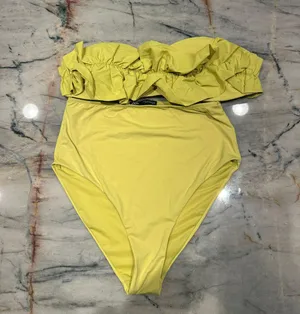 Zara Ruffle Swimsuit Top thumbnail 2
