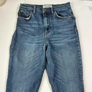 Reformation High & Skinny Jeans Havana Wash High Rise Blue‎ Denim Size 24 thumbnail 12