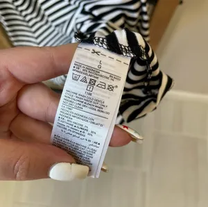NWOT Old Navy Black and White Striped Stretch Flare Midi Dress thumbnail 5