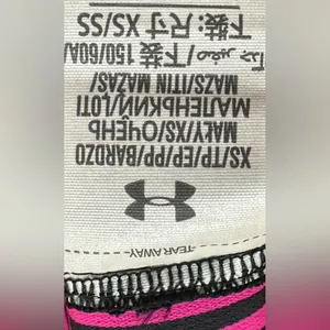 Under Armour sz XS pink & black pants thumbnail 3