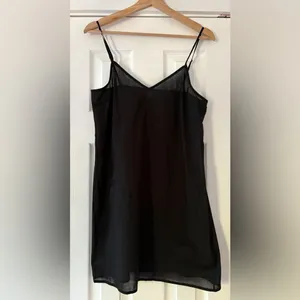 Veronica Beard Black‎ Cotton Slip for Mini Dress Size 6 NWT thumbnail 2