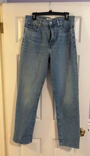 Madewell The '90s Straight Jeans thumbnail 1