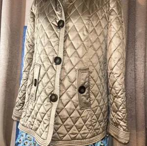 Size S Gold Quilted Jacket thumbnail 3