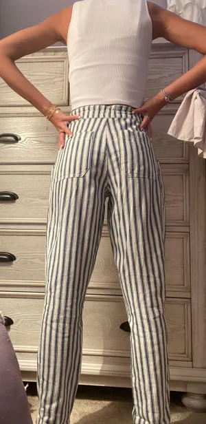 American Eagle Striped Pants thumbnail 2
