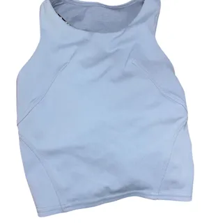 lululemon wunder under tank, powder blue size 2 thumbnail 1