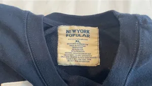 Oversized sweatshirt Blue Size XL thumbnail 6