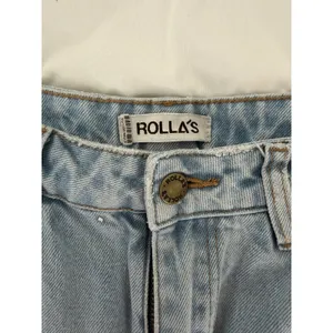Rollas Eastcoast Flare Jeans Light Wash Distressed High Rise Wide Leg‎ 27 x 28 thumbnail 10