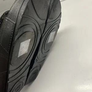 Fila Sport Black Glittered Two-Strap Slip-On Platform Sandals- 8M thumbnail 8
