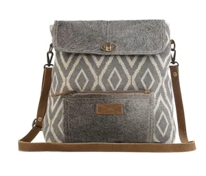 $89 NWOT Myra Bag Grainy Gray Shoulder Bag S-2557, Multicoloured thumbnail 1