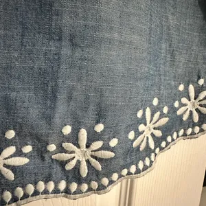 J. Crew Factory Chambray Sleeveless top. thumbnail 2