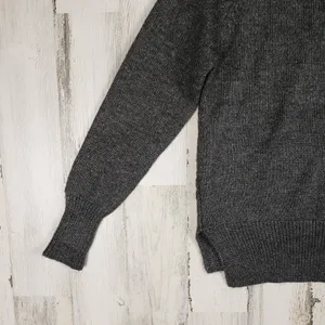 NWT St. John's Bay Gray Metallic Heavyweight Crew Neck Sweater Womens Size Small thumbnail 10