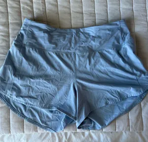 Lululemon Speed Up Shorts 4 in light blue  thumbnail 1