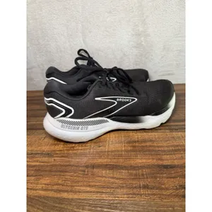 Brooks Glycerin GTS 21 Running Shoes Sneakers Womens Size 7.5 D Wide Black White thumbnail 2