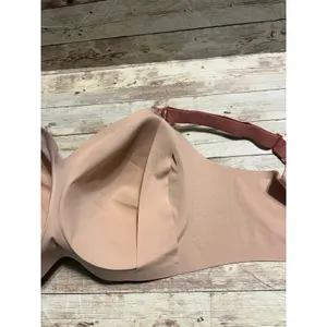 MomCozy Nursing Bra Plus Size 3X Neutral Breastfeeding Wireless thumbnail 6