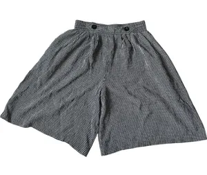 Vintage Susan Bristol Gingham Relaxed Pull On Elastic Waist Shorts thumbnail 1