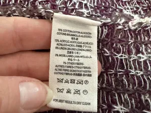 FREE PEOPLE Mixed Media Longline Cardigan Sweater Duster Hooded Size Medium thumbnail 12