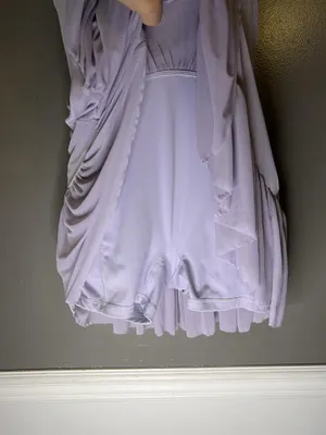 Blogilates Tennis Dress Womens Small Purple Ruffle Fit & Flare Built In Shorts thumbnail 5