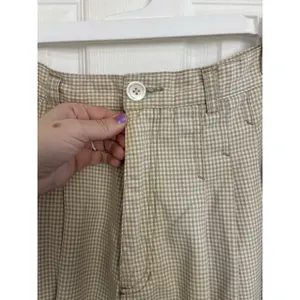 American Vintage Vtg 90s Cottage Gingham Print Cotton Midi Skirt Size 12 Granola Earthy Feminine thumbnail 6